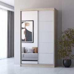 Neomi 05 Sliding Door Wardrobe 120cm - product image 4