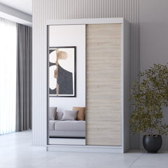 Neomi 05 Sliding Door Wardrobe 120cm - product image 2