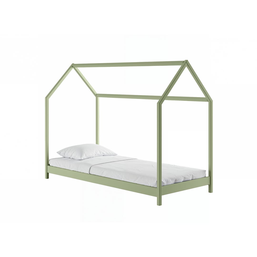 Wooden Single House Bed Lucky