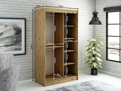 Leto T Sliding Door Wardrobe 120cm - product image 4