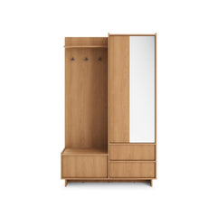 Yasumi Hallway Set 125cm in Oak Caramel, image 3