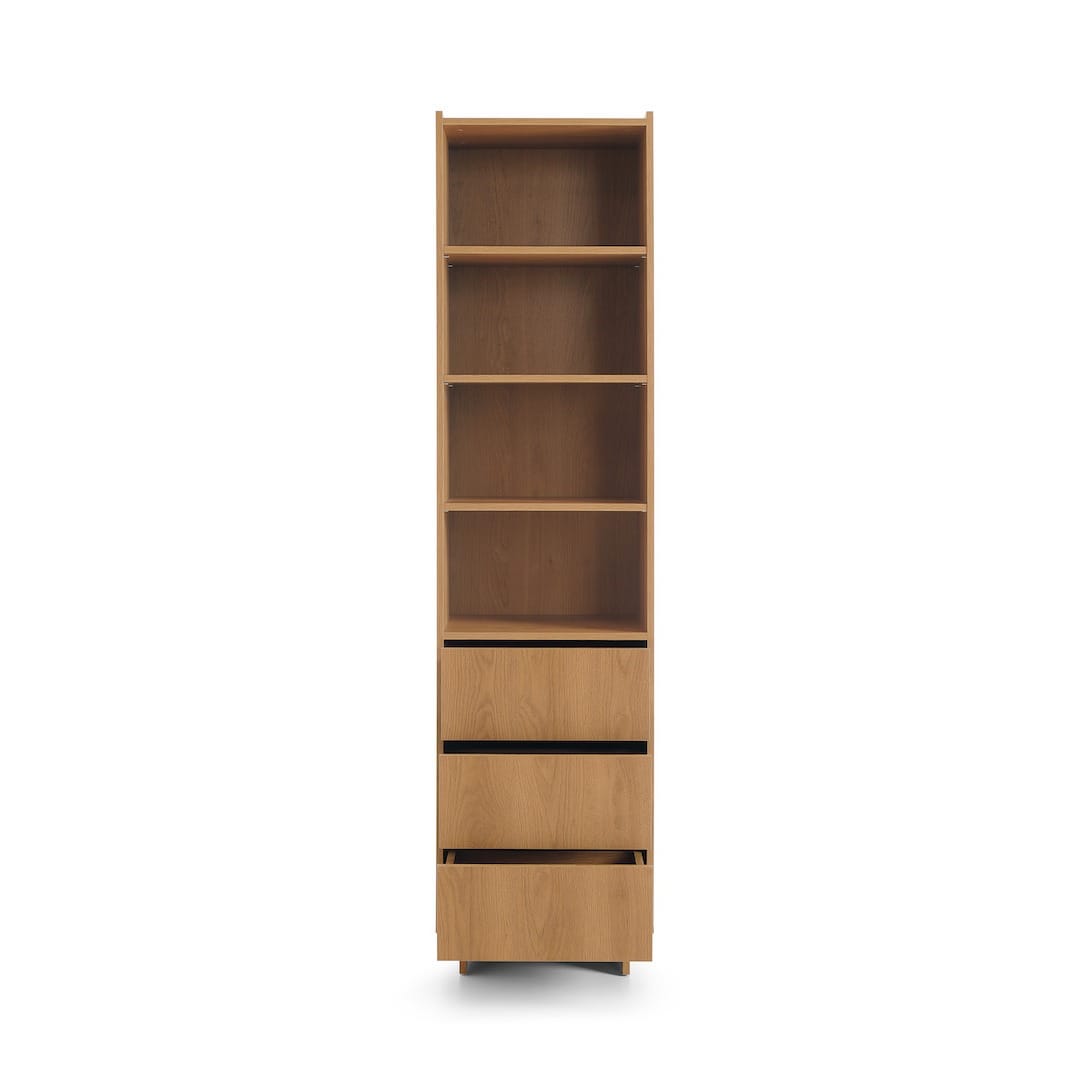 Yasumi Tall Bookcase 50cm