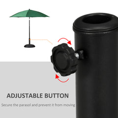 Outsunny 25 kg Parasol Base in Black, image 5