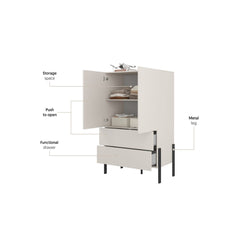 Yukon Highboard Cabinet 90cm