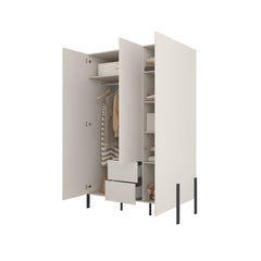 Yukon Hinged Door Wardrobe 139cm