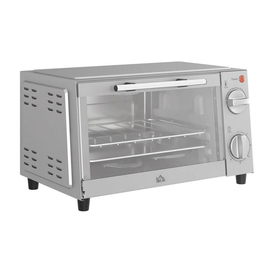 HOMCOM Mini Oven in Silver