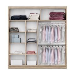 Lisbon II Sliding Door Wardrobe 203cm, image 6