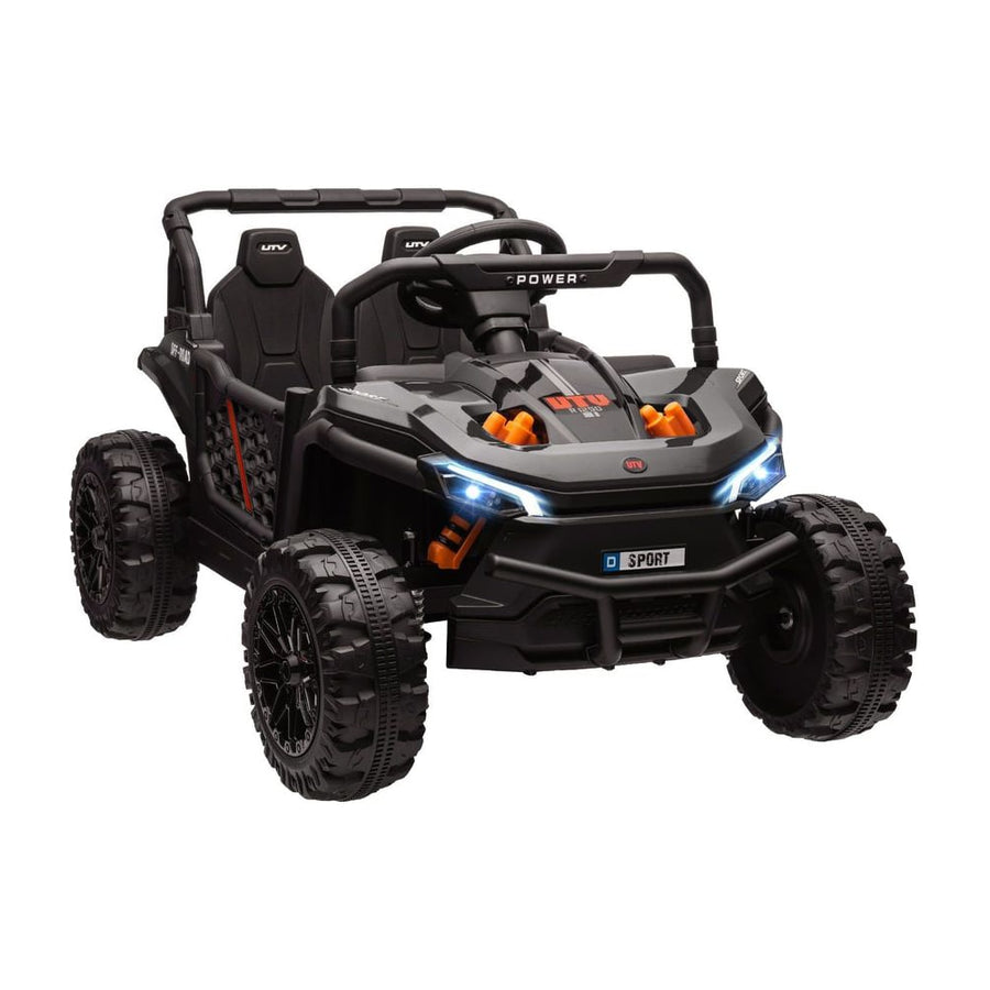 AIYAPLAY 12V Battery Powered Ride on Truck w/ Remote in Black