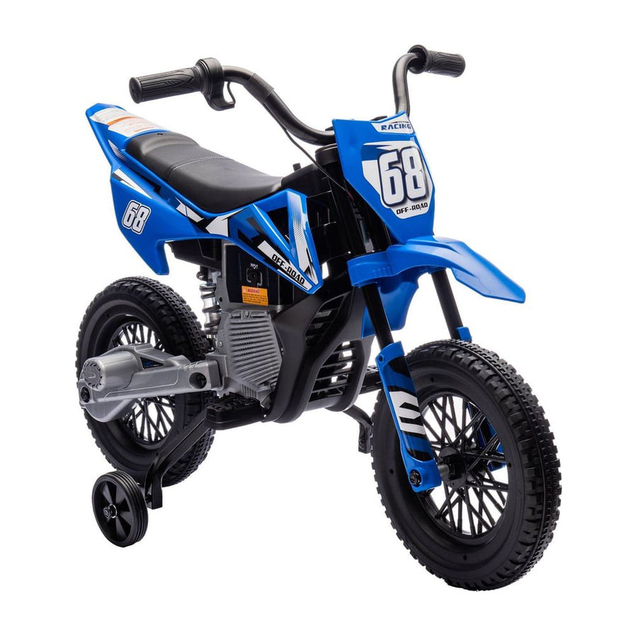 AIYAPLAY 12V Kids Electric Motorbike in Blue