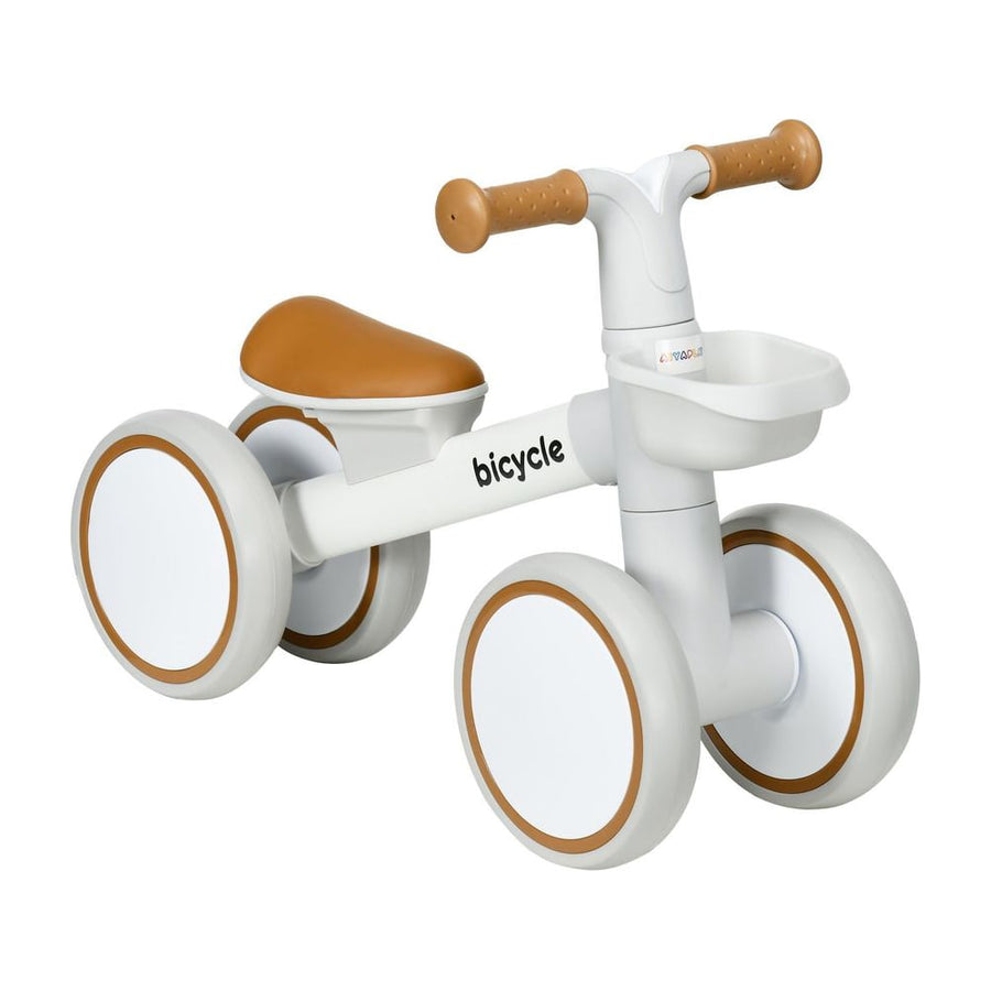 AIYAPLAY Kids Balance Bike in White