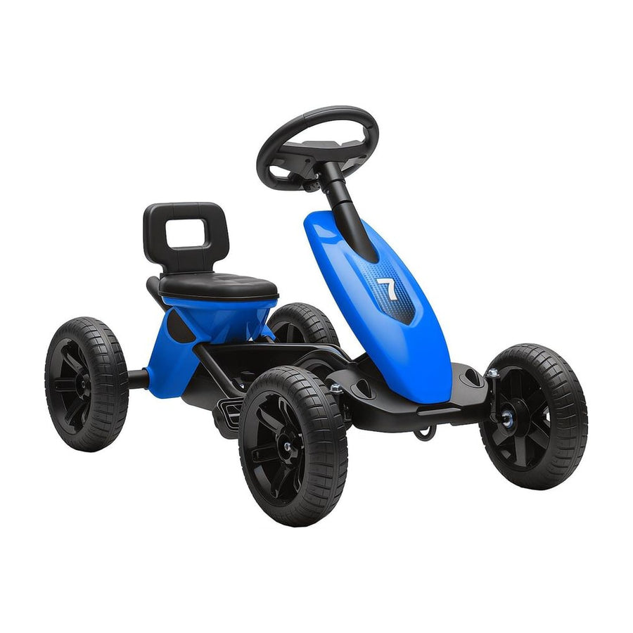 AIYAPLAY Pedal Go Kart for Kids 2-5 Years in Blue