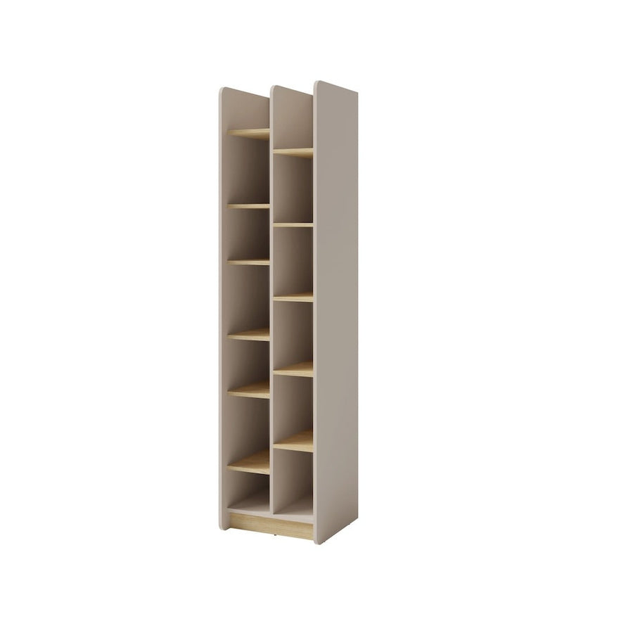 Alessio AE4 Bookcase 55cm in Beige