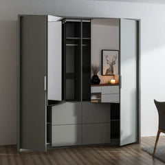 Wieden Hinged Door Wardrobe 208cm, image 2