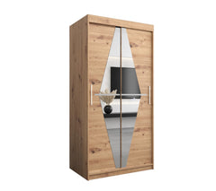 Boliwia Sliding Door Wardrobe 100cm - product image 2