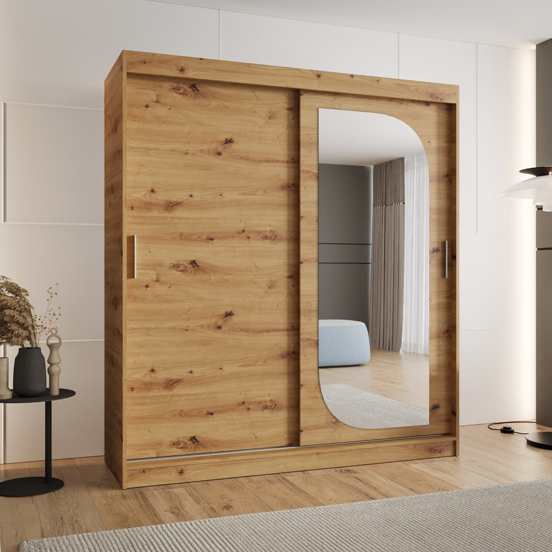 Lucy Sliding Door Wardrobe 180cm - product image 6