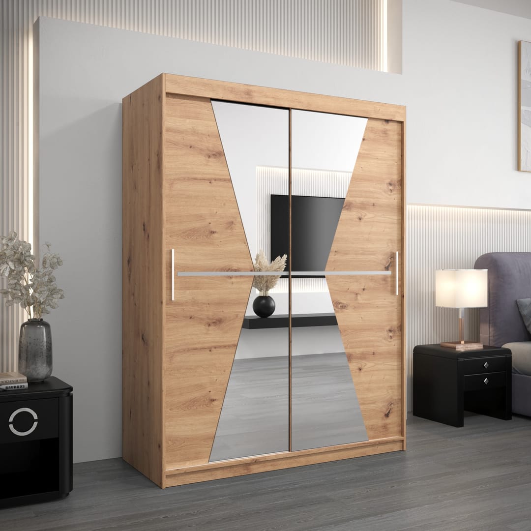 Morocco Sliding Door Wardrobe 150cm