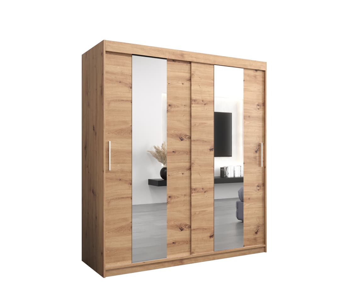 Pole Sliding Door Wardrobe 180cm - product image 12