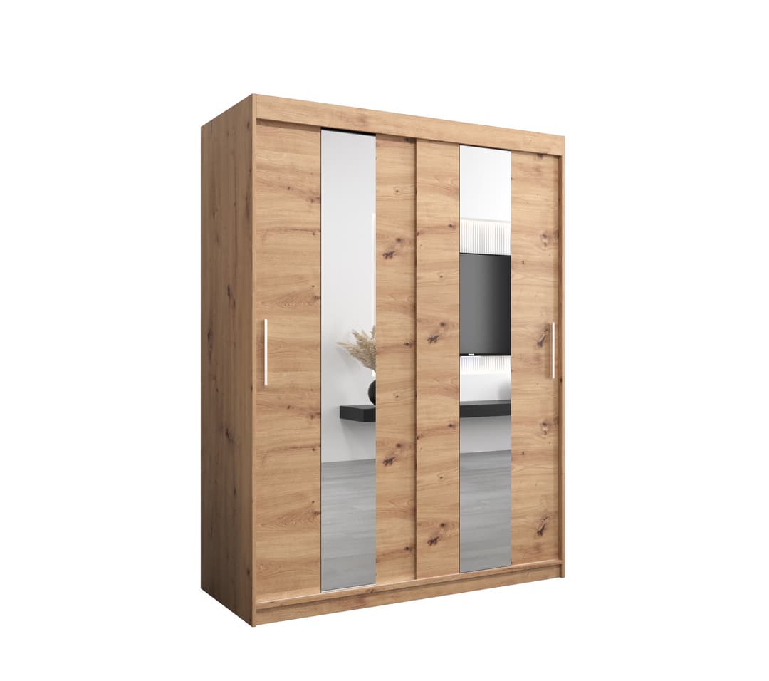 Pole Sliding Door Wardrobe 150cm - product image 12