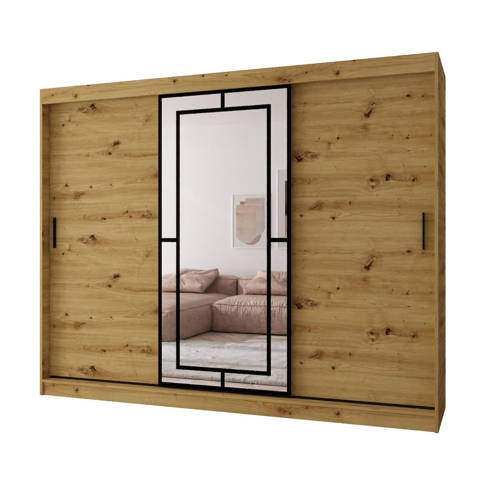 Modena Sliding Door Wardrobe 250cm - product image 6
