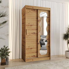 Spoti Sliding Door Wardrobe 100cm