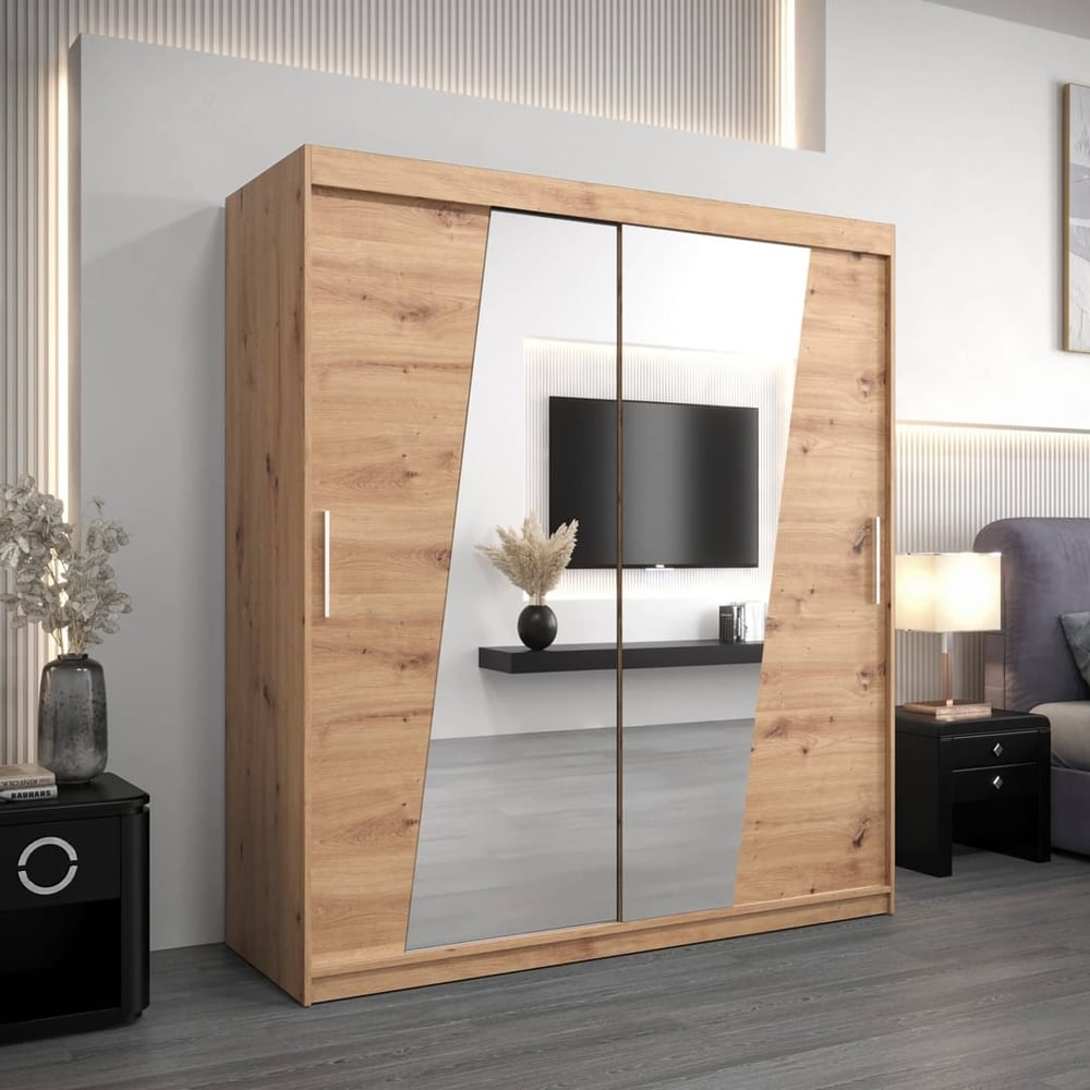 Rhomb Sliding Door Wardrobe 180cm - product image 5