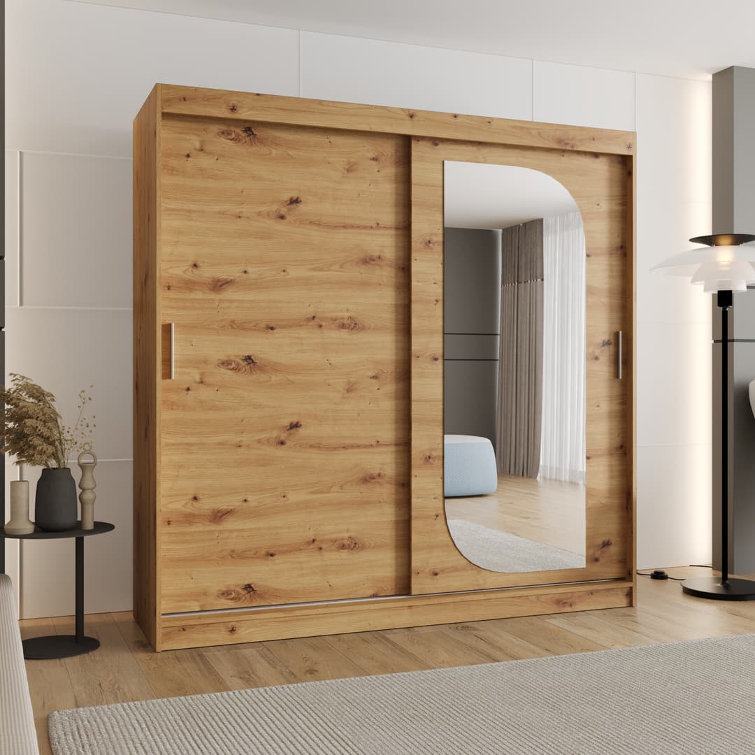 Lucy Sliding Door Wardrobe 200cm - product image 14
