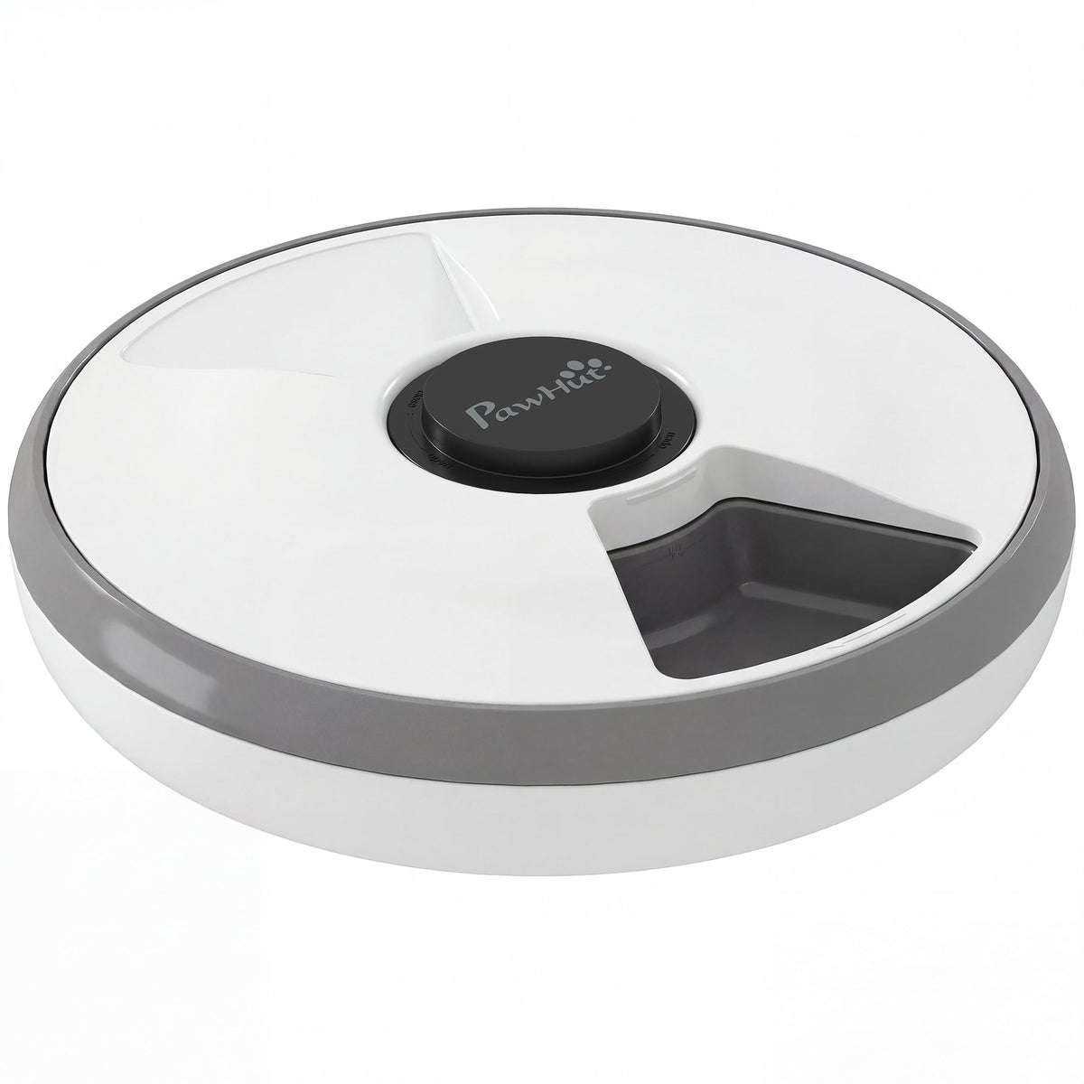 PawHut Automatic Cat Feeder Programmable Timer for Dry Wet Food Cat Food Dispenser with Ice Pack for 6 Meals
