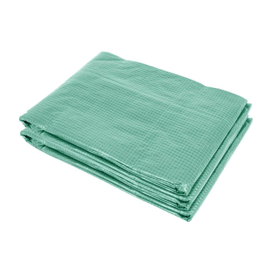 Outsunny 3 x 2 x 2m Greenhouse Replacement Cover ONLY Winter Garden Plant PE Cover for Tunnel Walk-in Greenhouse with Roll-up