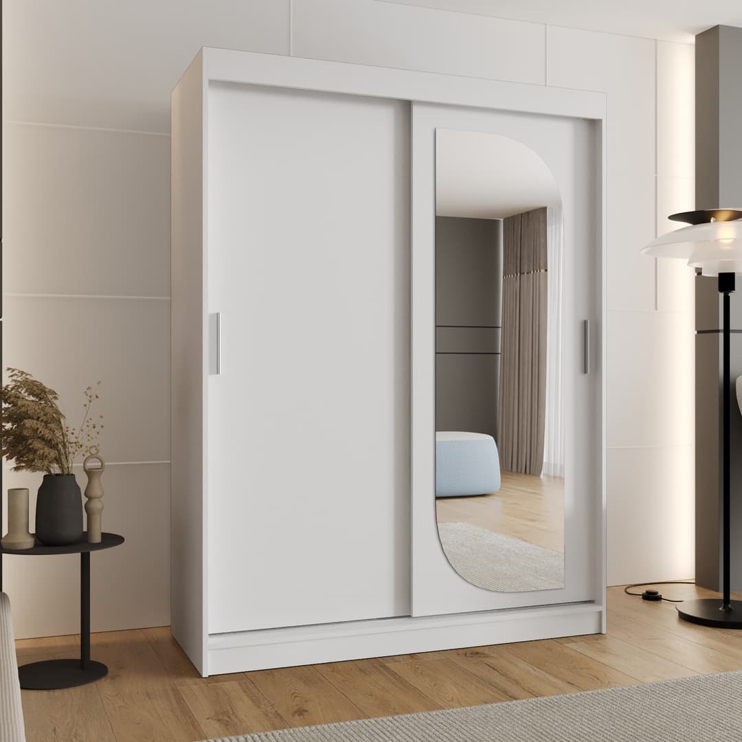 Lucy Sliding Door Wardrobe 150cm - product image 7