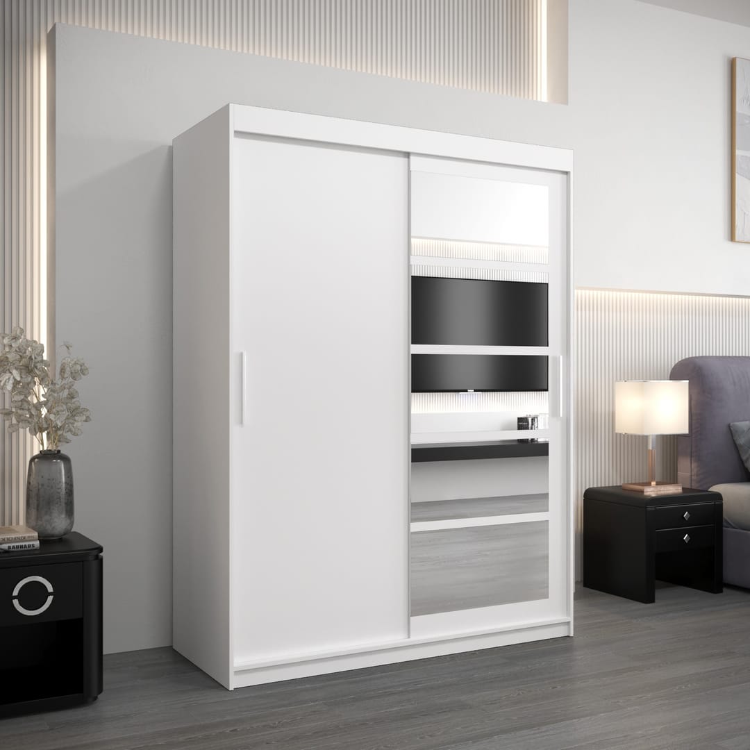 Roma I Sliding Door Wardrobe 150cm