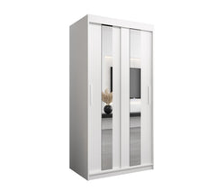 Pole Sliding Door Wardrobe 100cm - product image 2