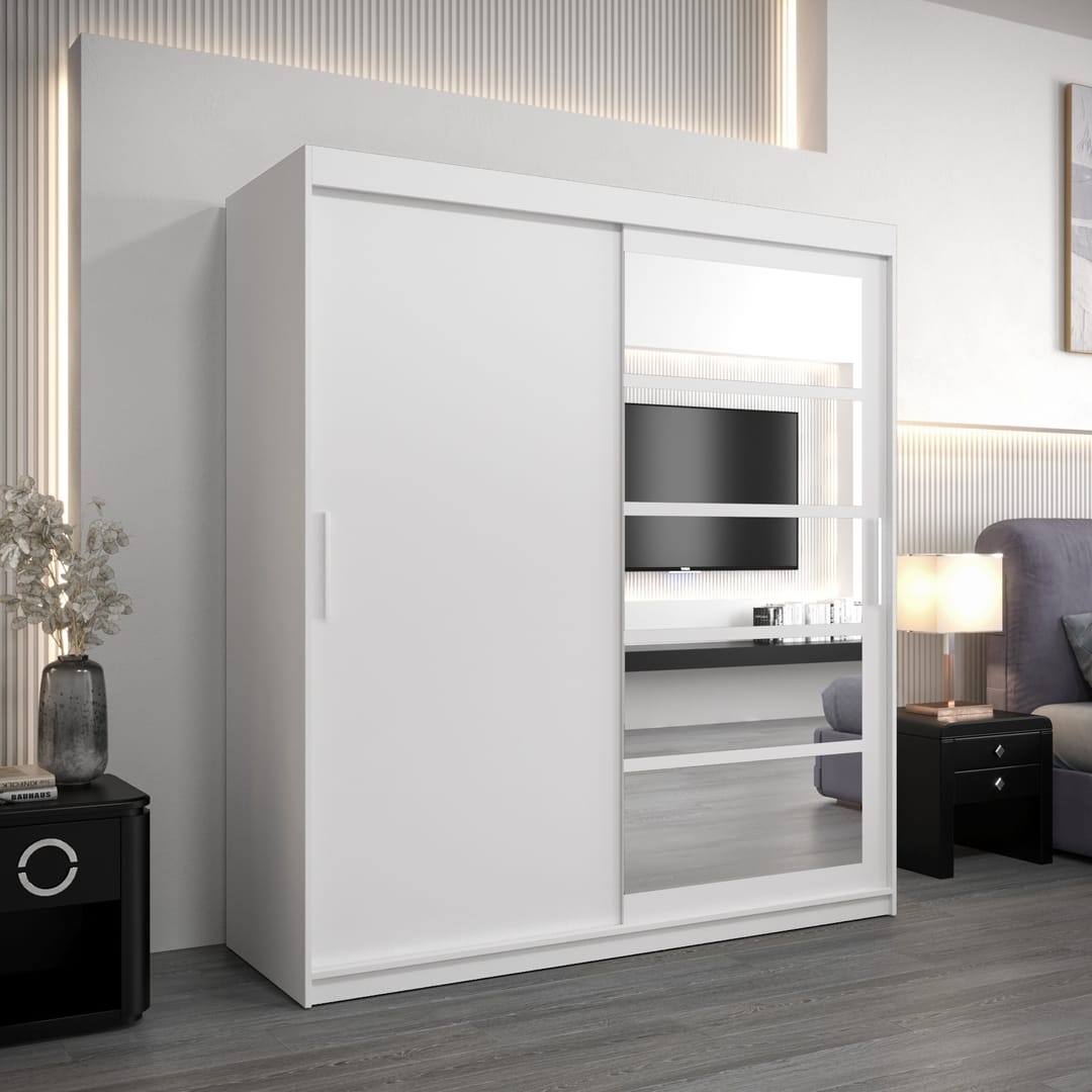 Roma I Sliding Door Wardrobe 180cm