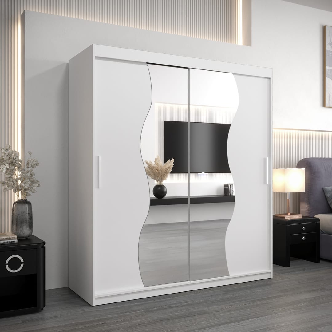 Madrid Sliding Door Wardrobe 180cm - product image 3