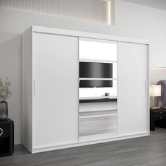 Roma I Sliding Door Wardrobe 250cm