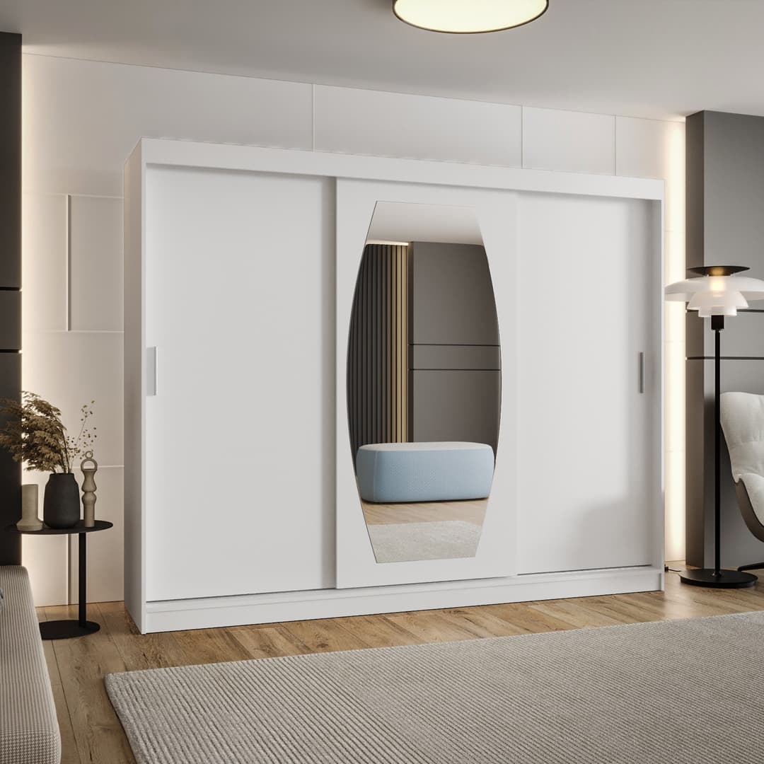 Rossa Sliding Door Wardrobe 250cm - product image 5