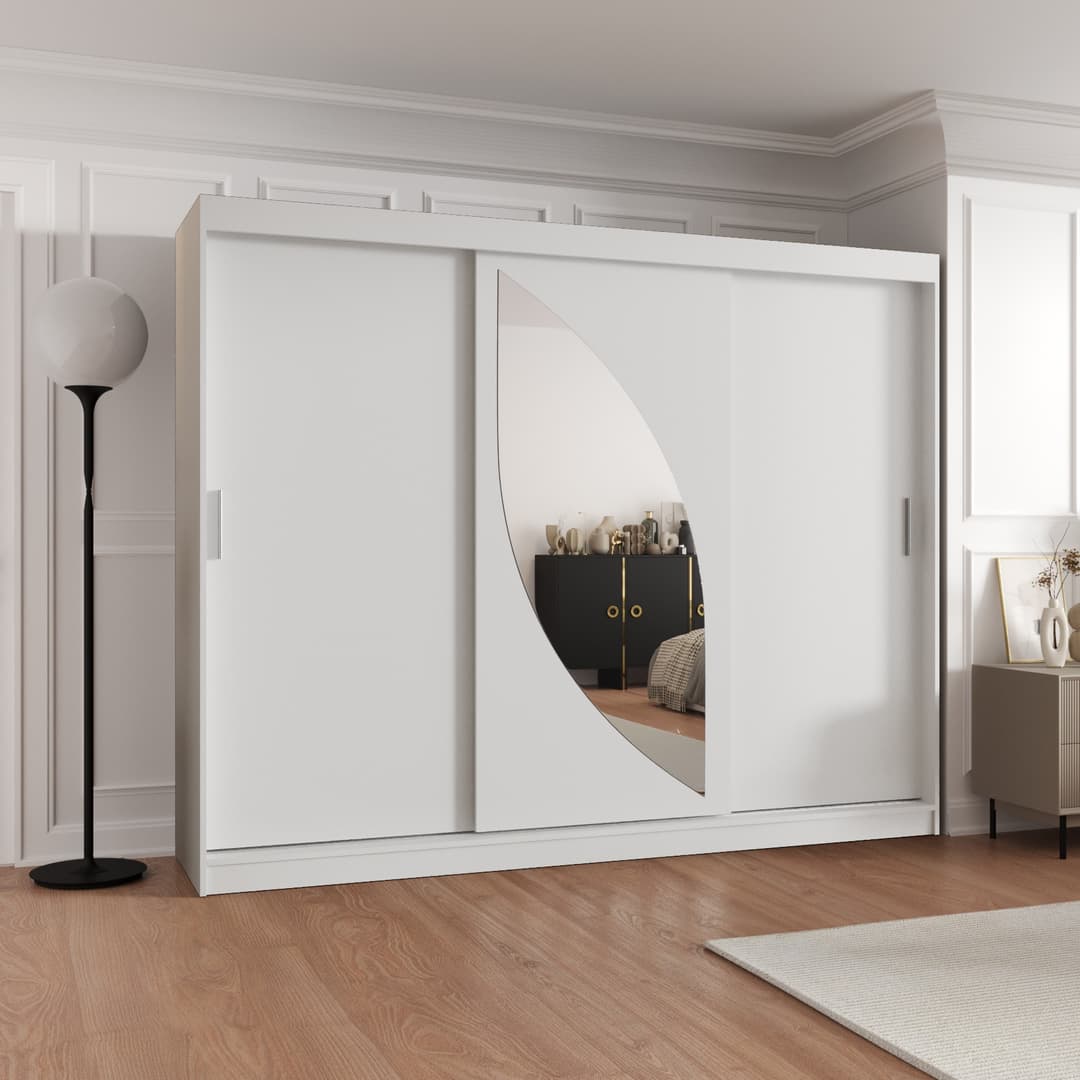 Milo Sliding Door Wardrobe 250cm - product image 4