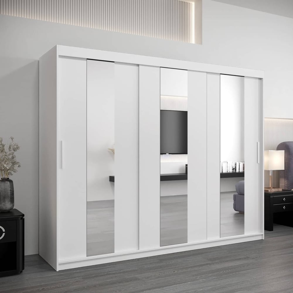 Pole Sliding Door Wardrobe 250cm - product image 5