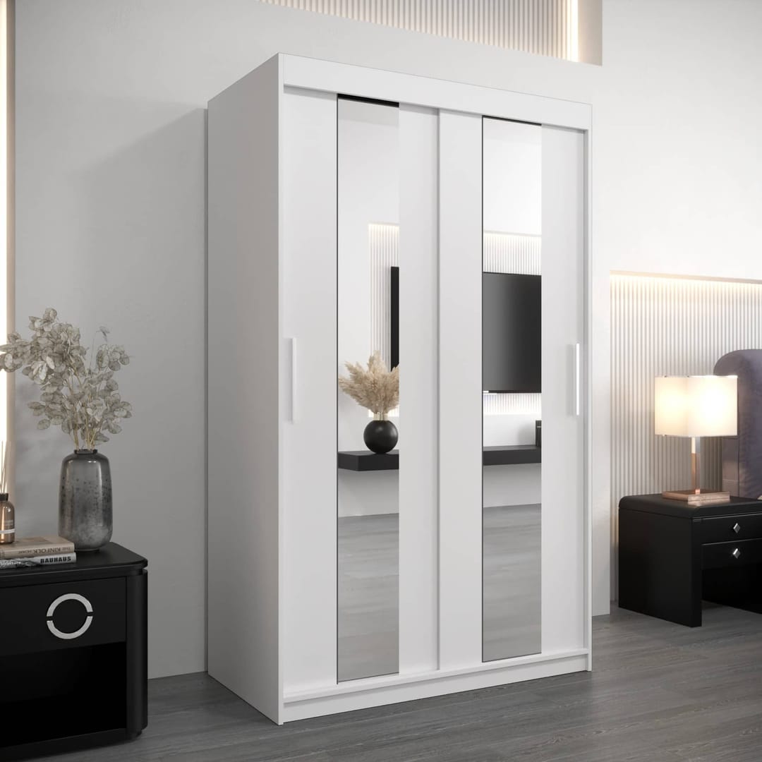 Pole Sliding Door Wardrobe 120cm - product image 5