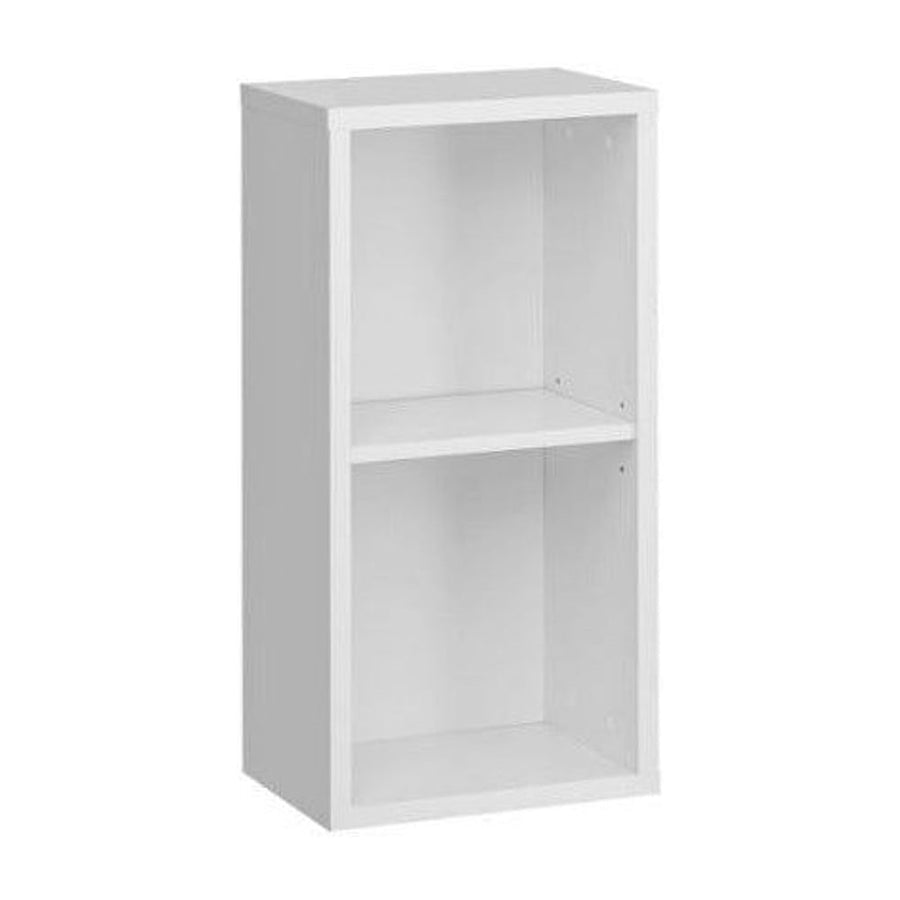Blox 15 Wall Shelf Unit 35cm in White Matt