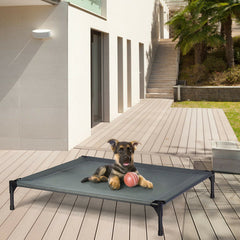 Elevated Pet Bed with Removable Canopy