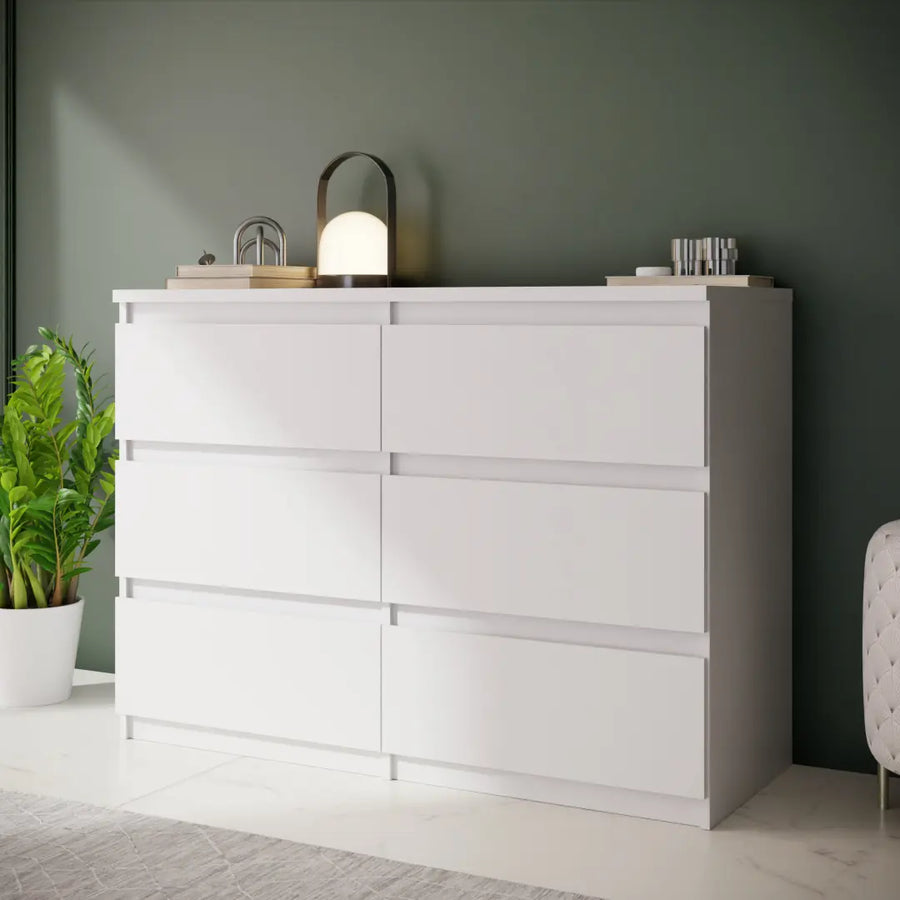 Chelsea Chest Of Drawers 110cm in White