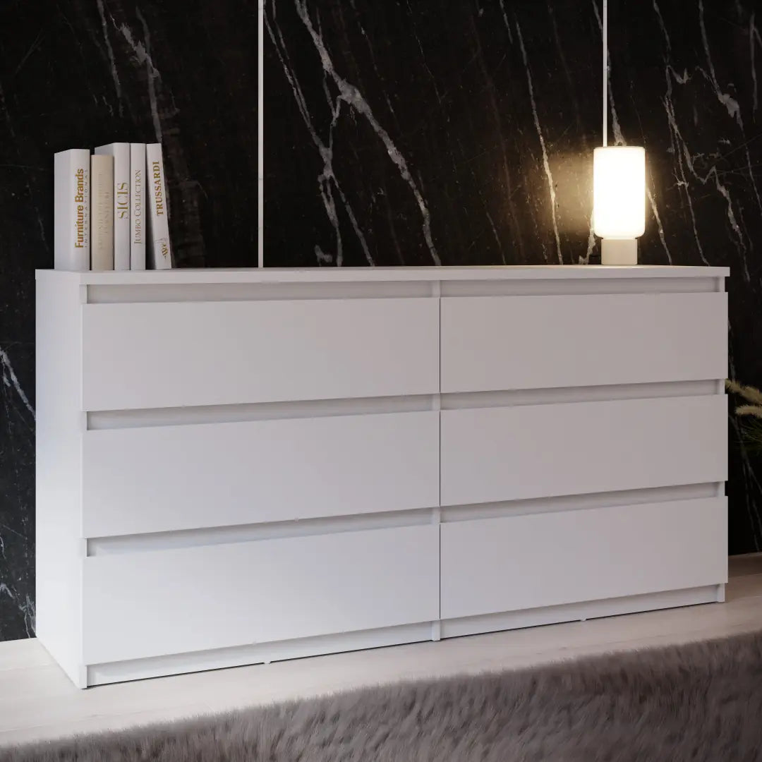 Chelsea Chest Of Drawers 154cm in White