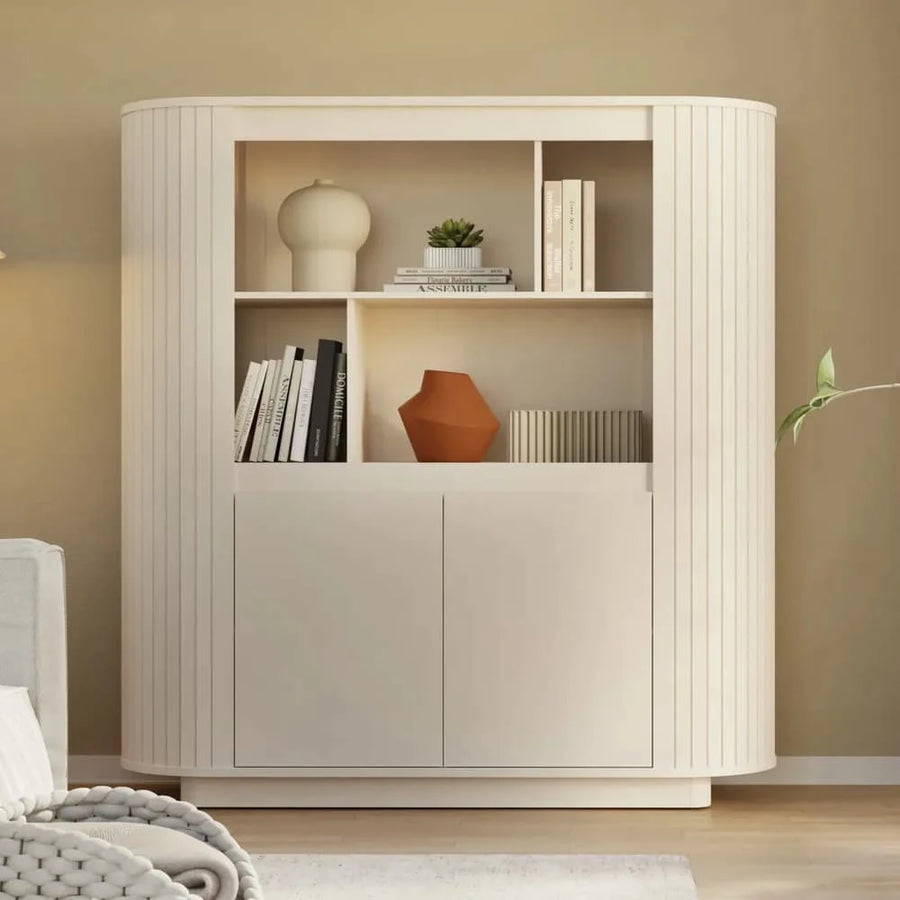 Chikuma Bookcase 162cm in Sand