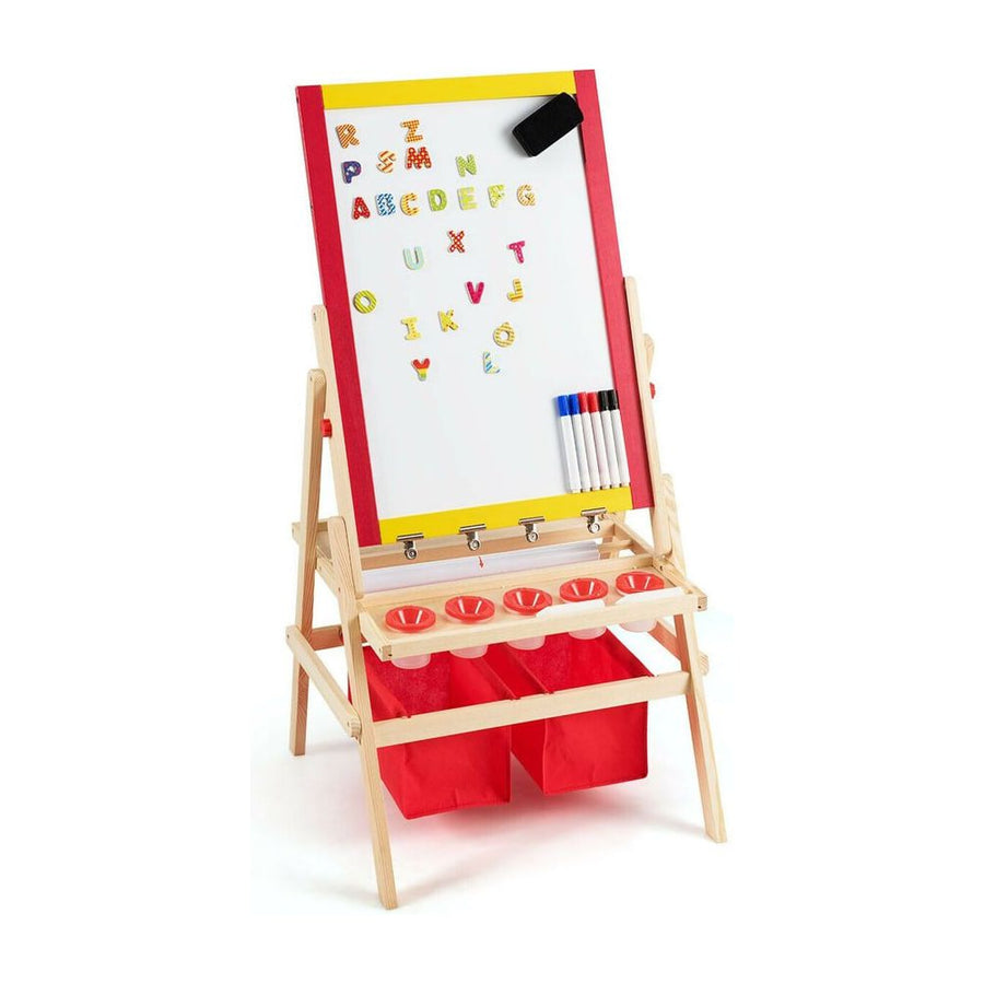 Children's Double Sided Easel with Storage Bags