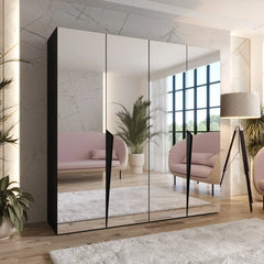 Piano III Hinged Door Wardrobe 200cm - product image 3