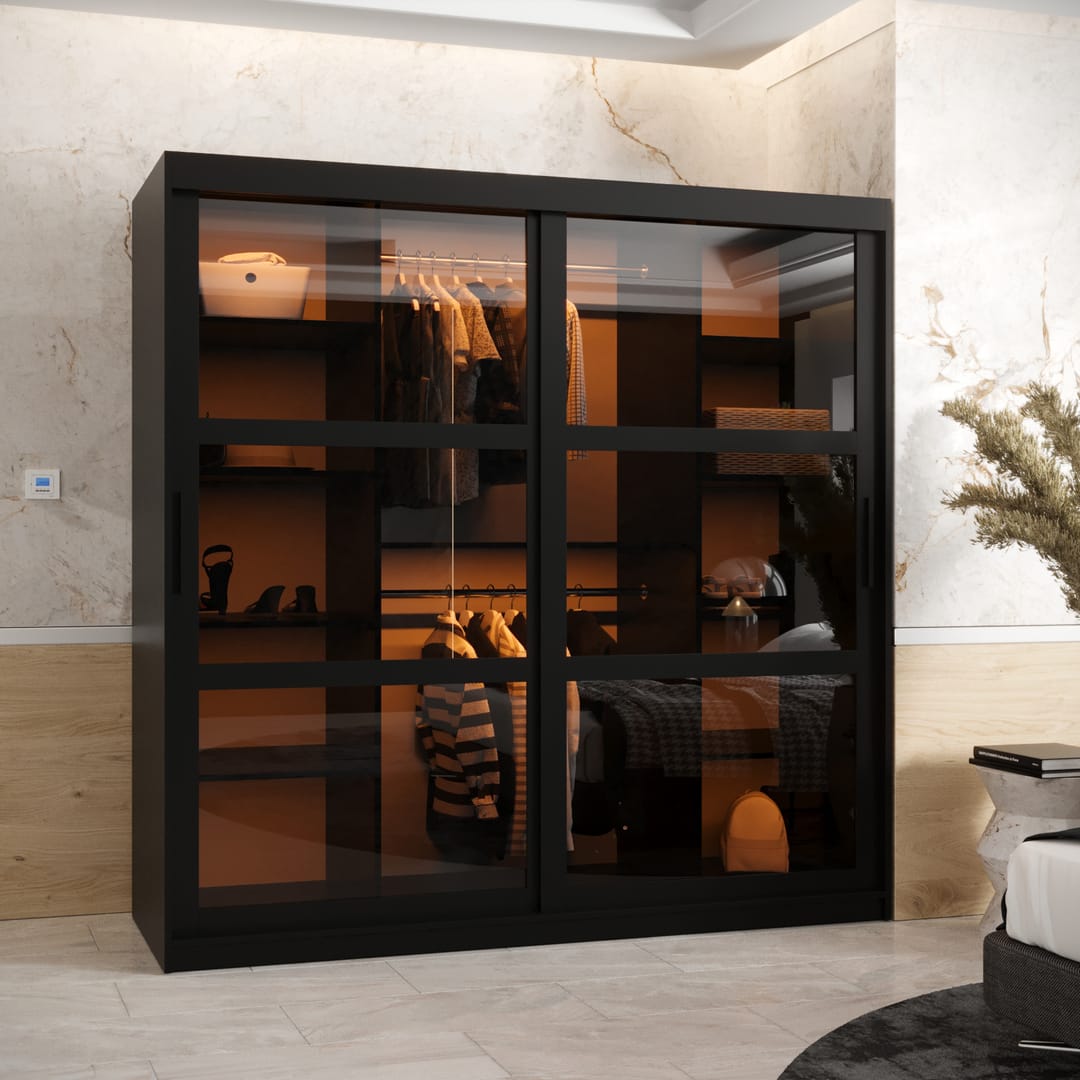 Parma Sliding Door Wardrobe 180cm - product image 5