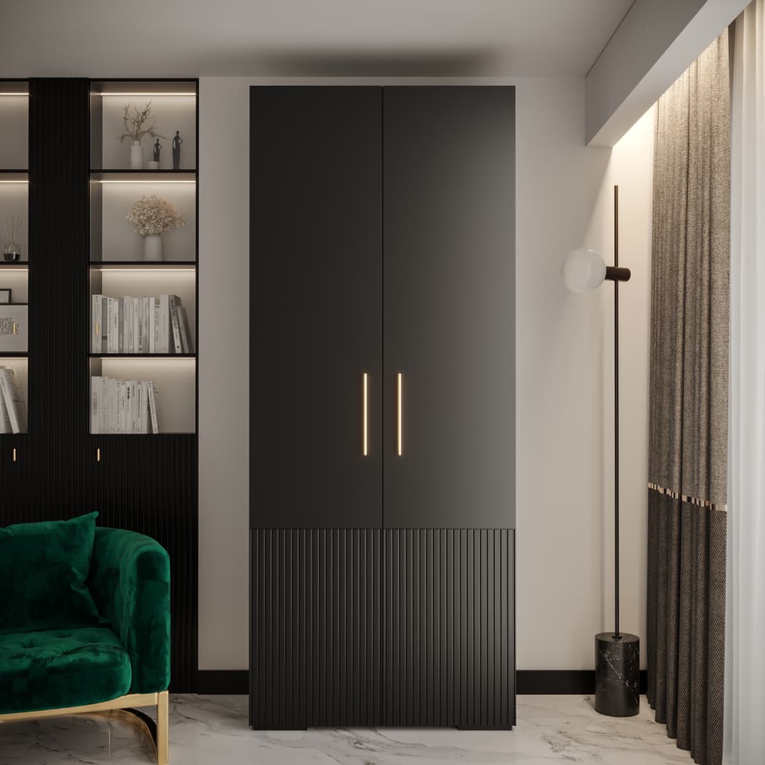 Manhattan III Hinged Door Wardrobe 100cm - product image 5