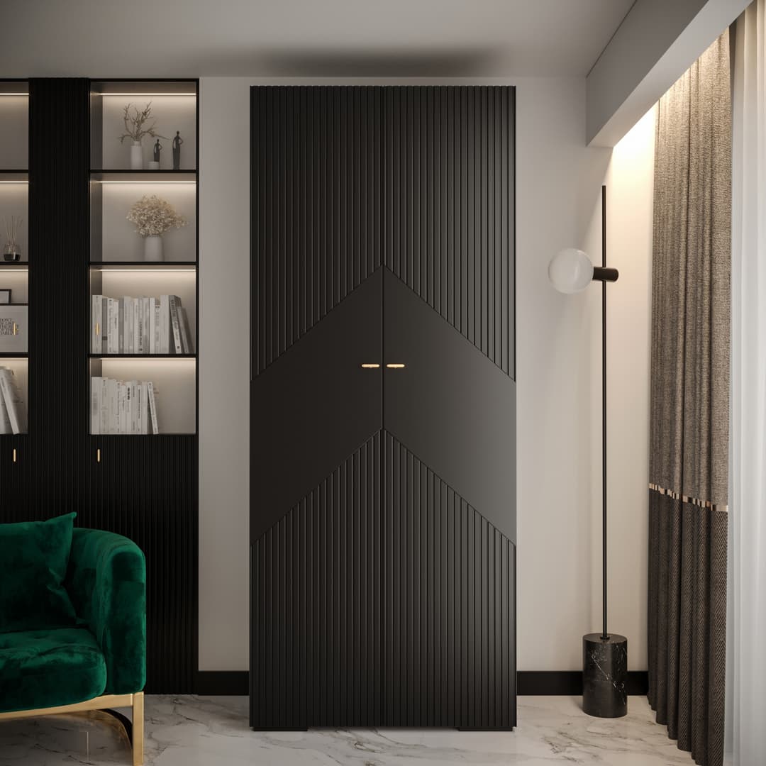 Manhattan II Hinged Door Wardrobe 100cm - product image 5