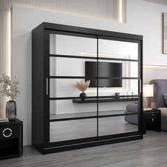 Roma II Sliding Door Wardrobe 200cm