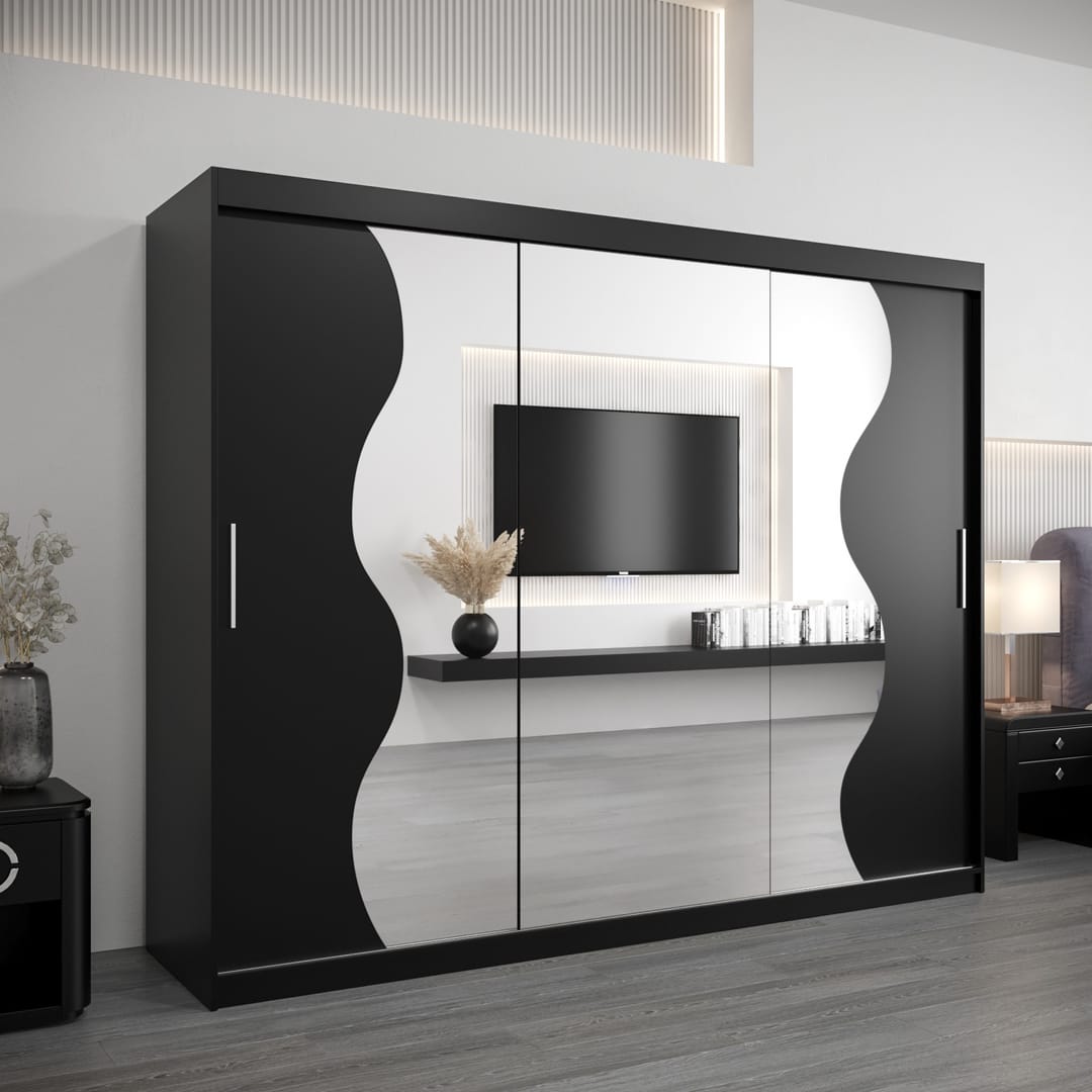 Madrid Sliding Door Wardrobe 250cm - product image 7